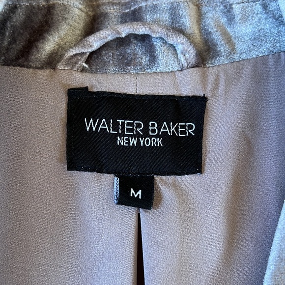 Walter Baker Violet Velvet Jacket - Picture 4 of 8